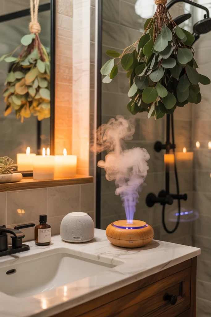 Add a Spa-Like Touch with Scent and Sound