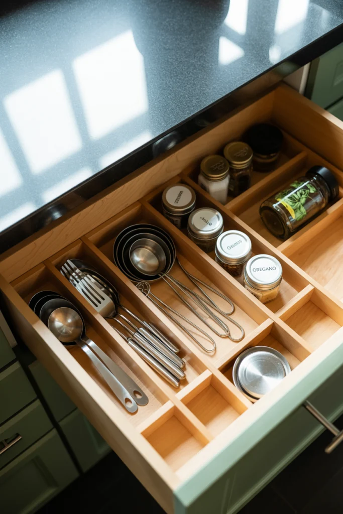 Double Your Drawer Space with Dividers