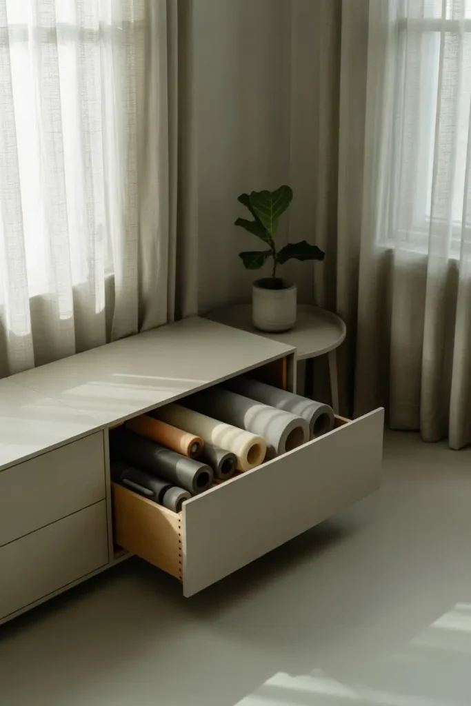 Drawer Storage for Minimalist Homes