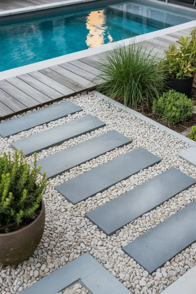 Gravel and Paver Combo Decks