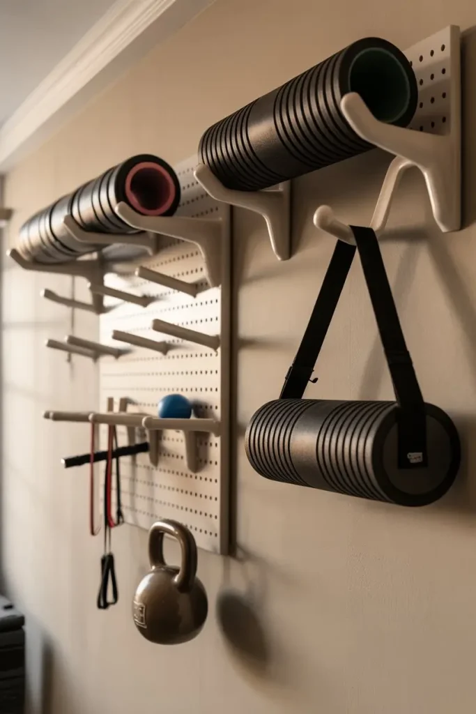 Hooks and Pegs on the Wall
