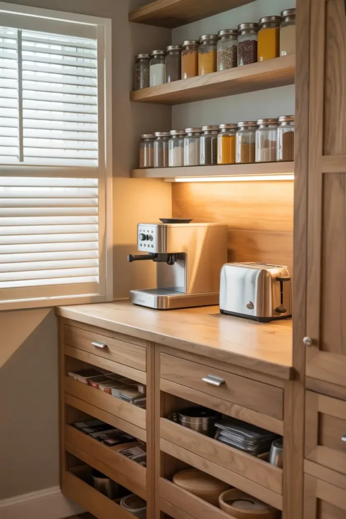 Incorporate a Small Countertop Space
