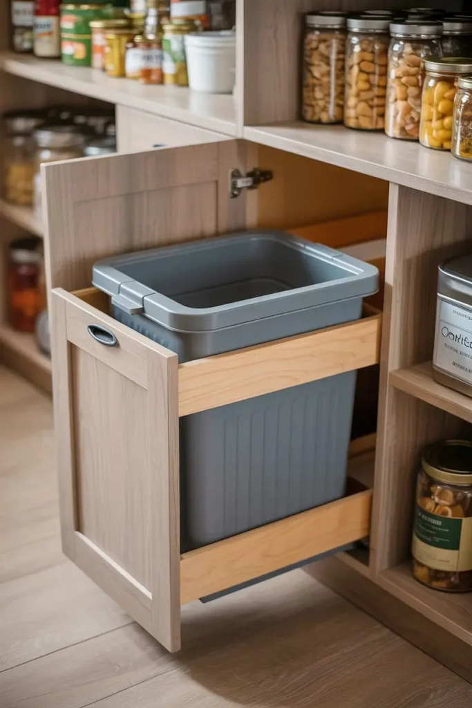 Install a Pull-Out Trash Bin