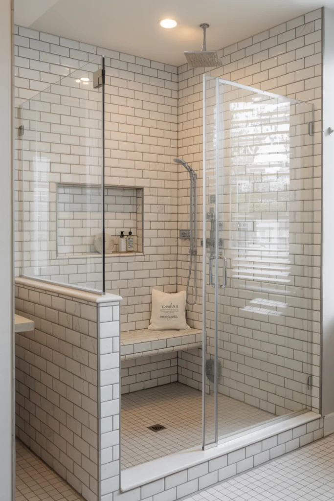 Install a Walk-In Shower for Modern Appeal