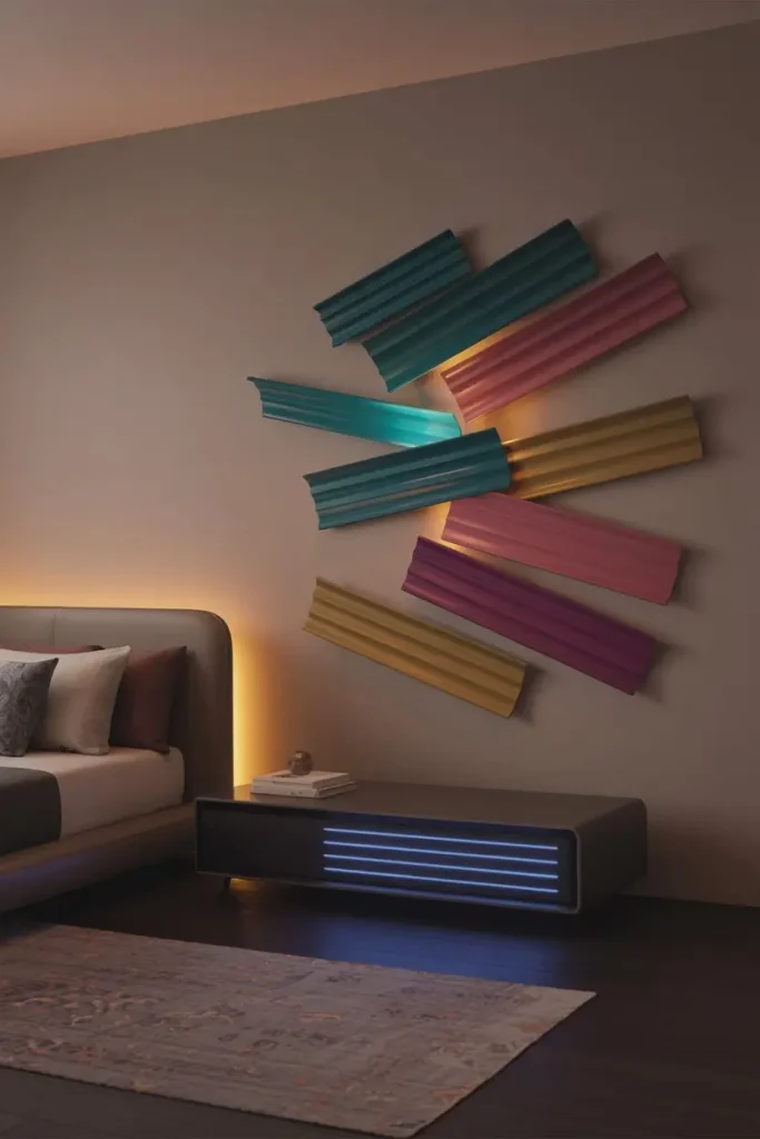 LED Artwork and Decorative Features