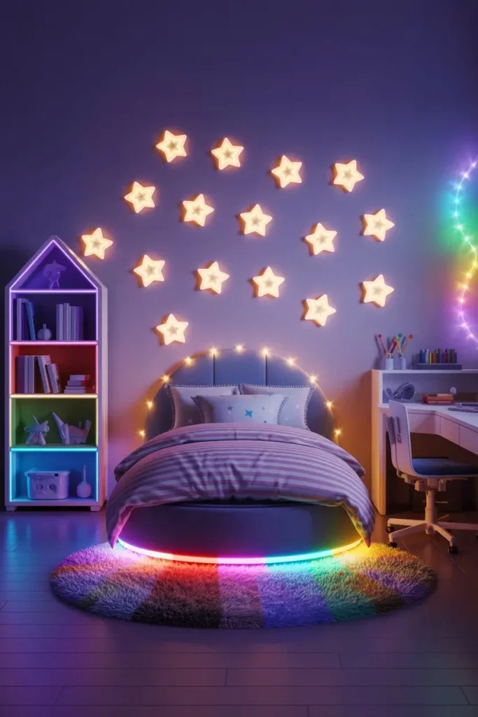 LED Lighting for Kids’ Bedrooms and Play Areas