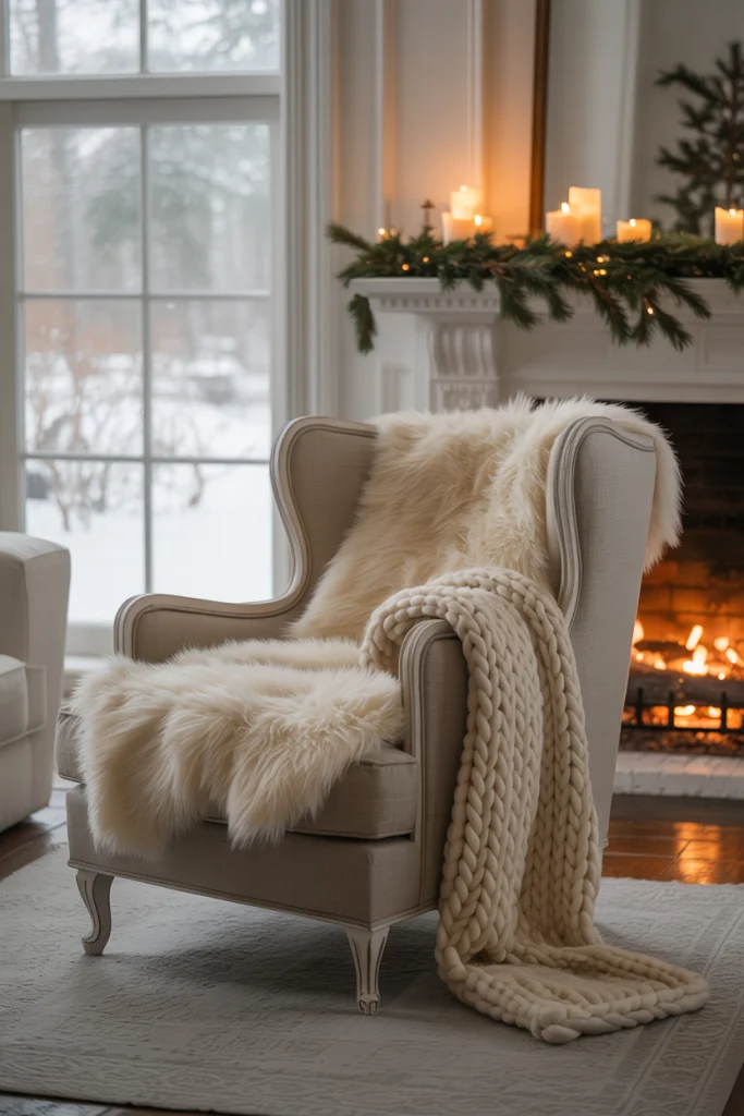 Layer in Plush, Warm Textiles