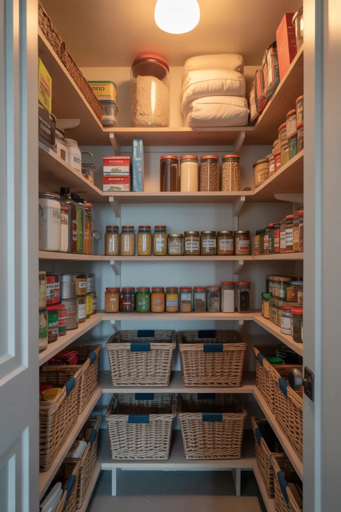 Maximize Vertical Space with Tall Shelves