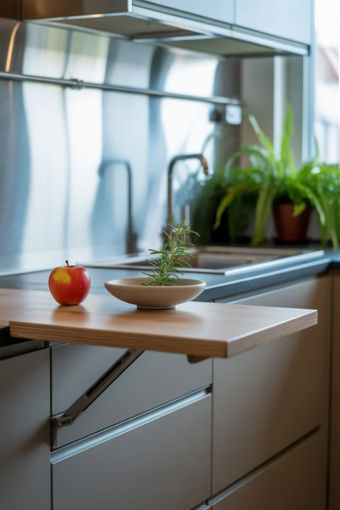 Mount Fold-Down Tables or Counters