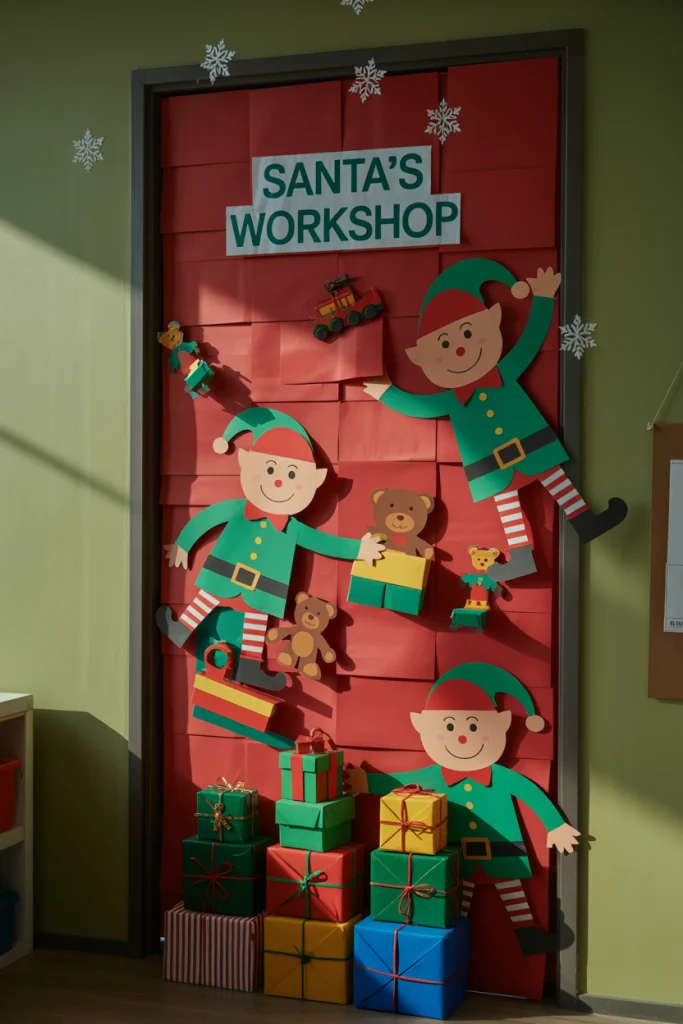 Santa’s Workshop Scene