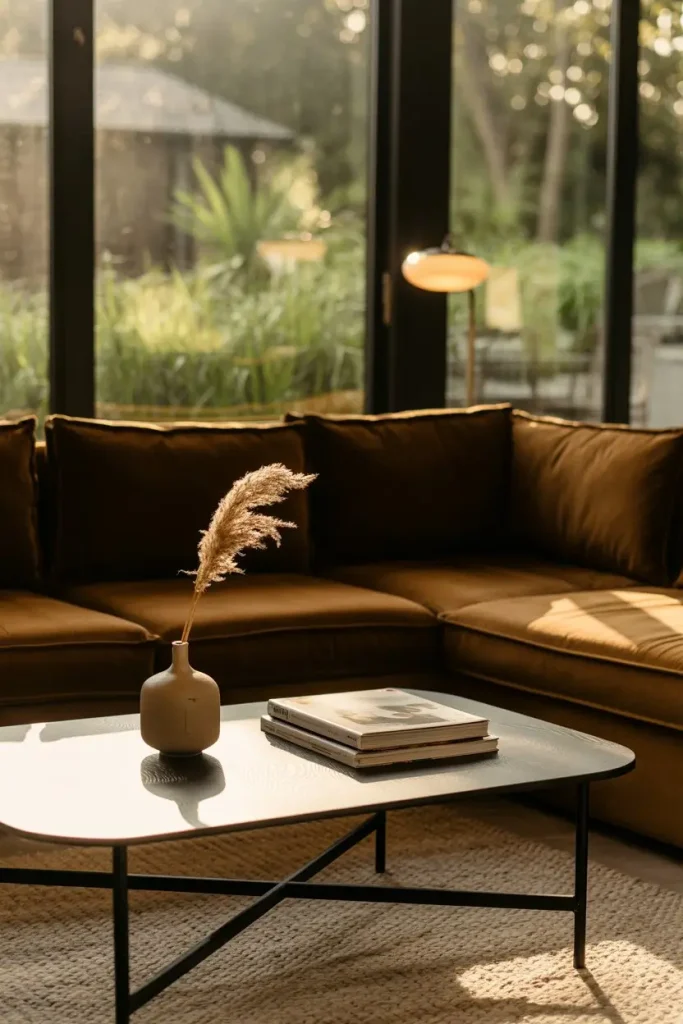 Scale furniture to the room size and sightlines