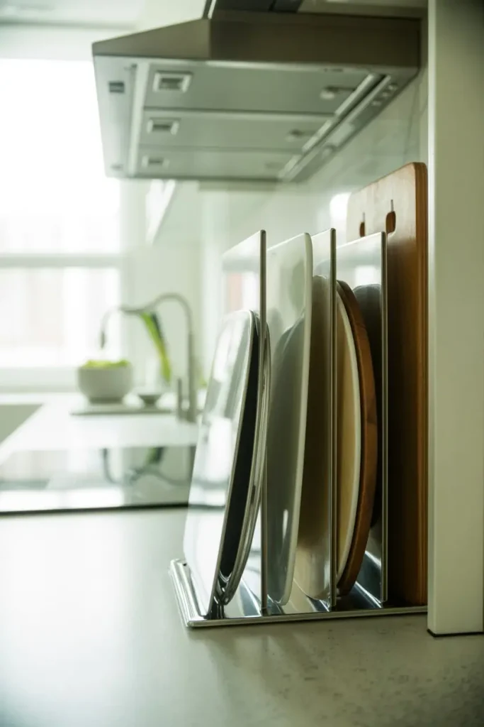 Store Baking Sheets Vertically