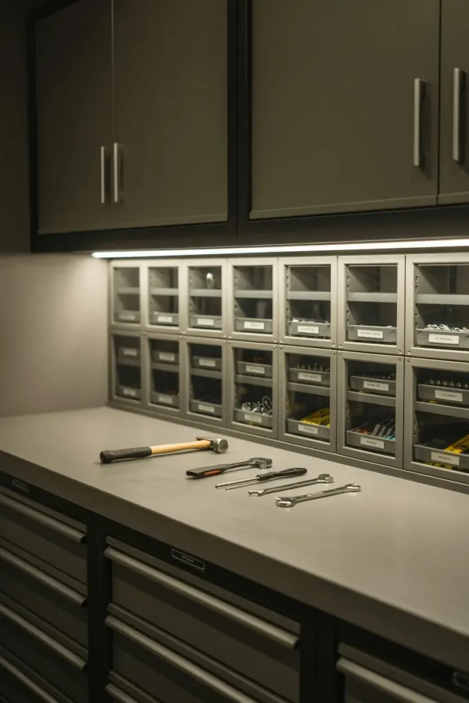 Transparent Door Cabinets Help You See Everything