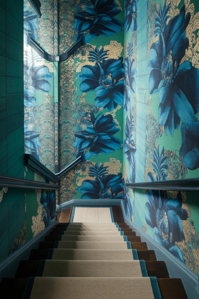Use Bold Wallpaper Patterns