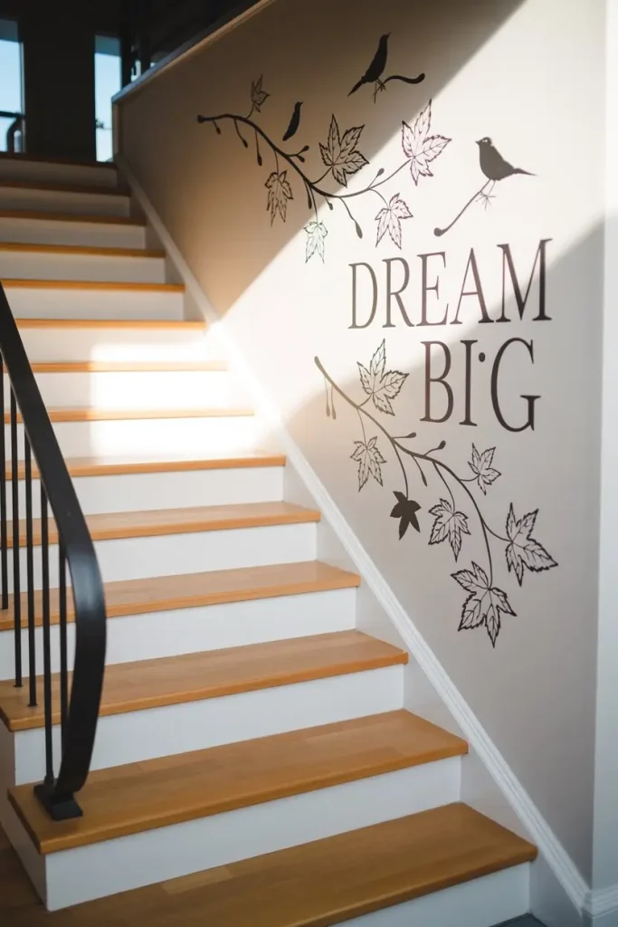 Utilize Wall Decals or Stickers