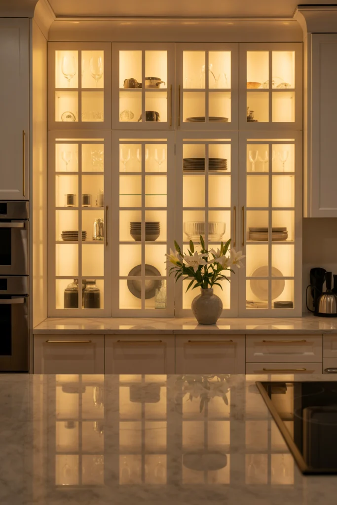 Add Glass Cabinet Doors