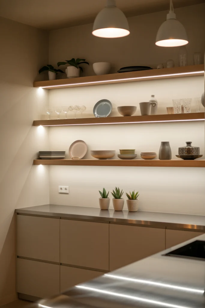 Add Open Shelving