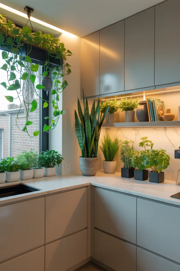 Bring in Plants and Greenery