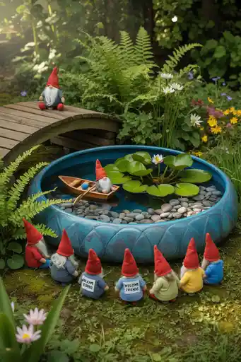Build a Gnome Water Feature