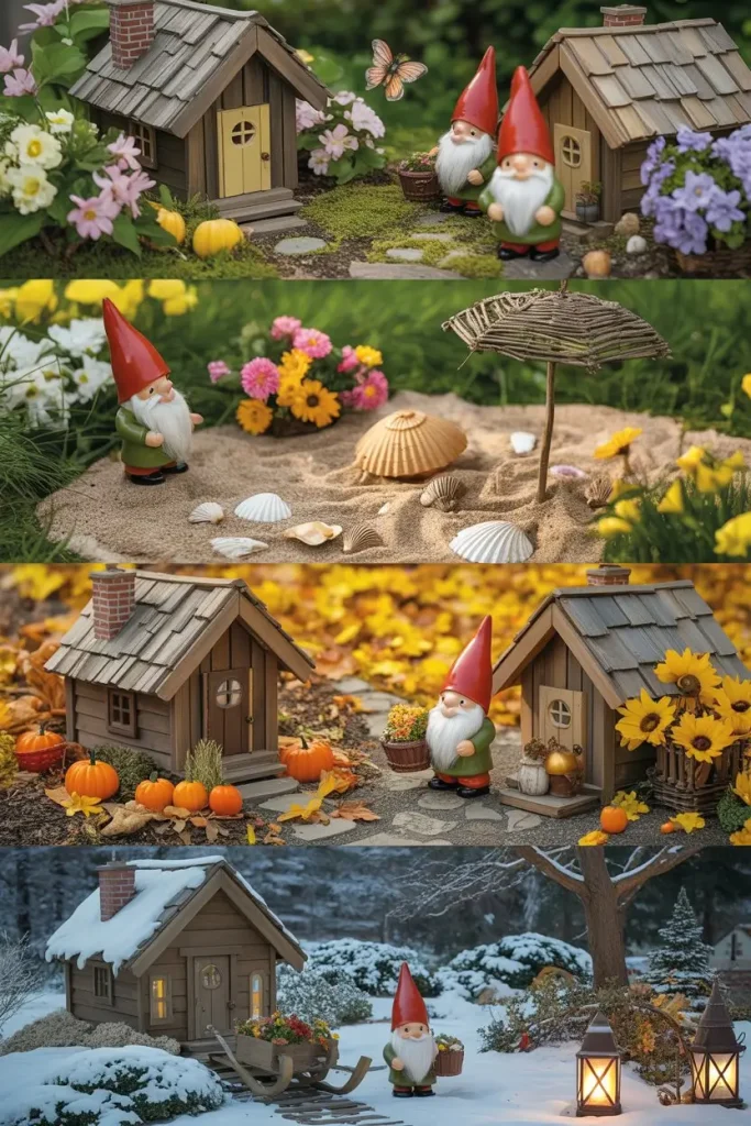 Design a Seasonal Gnome Scene