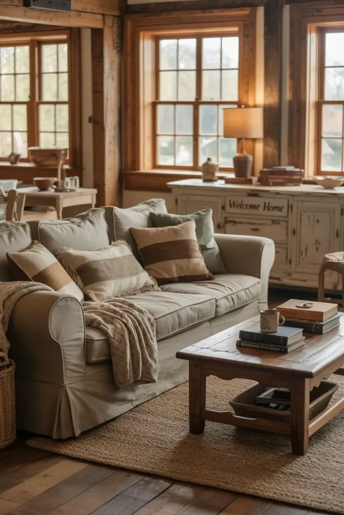 Functional Furniture with Rustic Design
