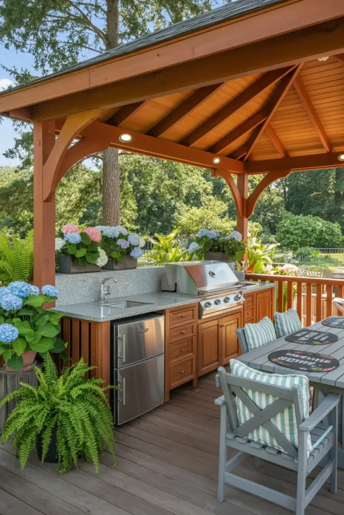 Gazebos with Outdoor Kitchens