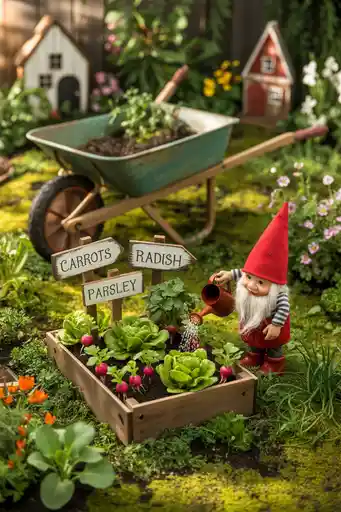 Grow a Gnome Vegetable Patch