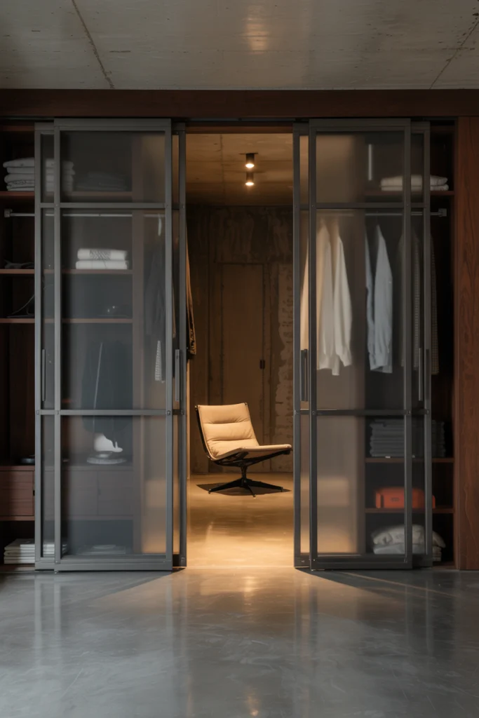 Industrial Metal Sliding Doors