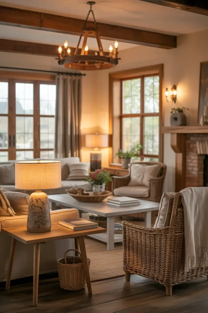 Layered Lighting for a Cozy Atmosphere