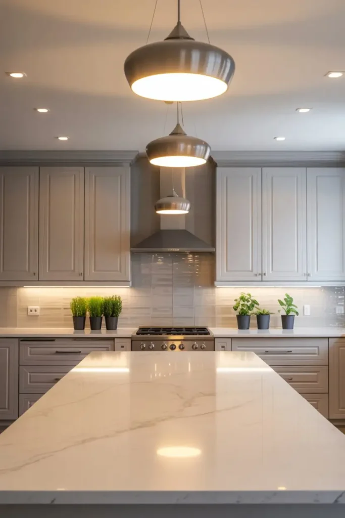 Luxury Countertops like Marble or Quartz