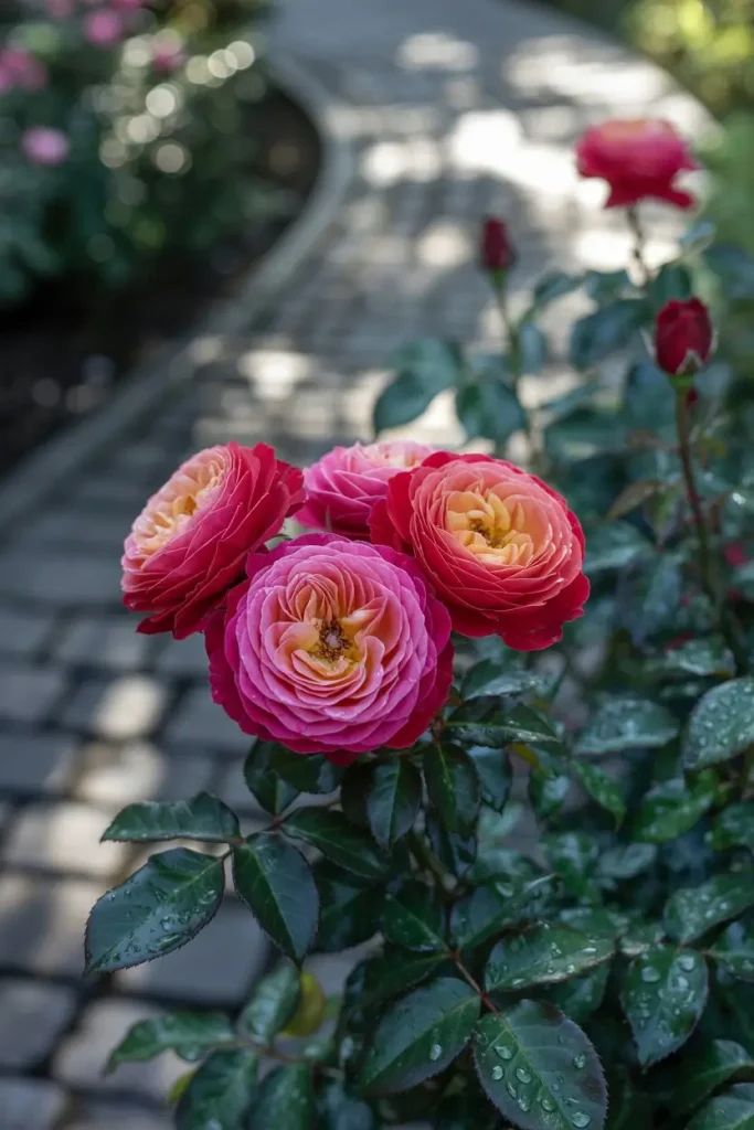 Mixed Rose Colors for Drama