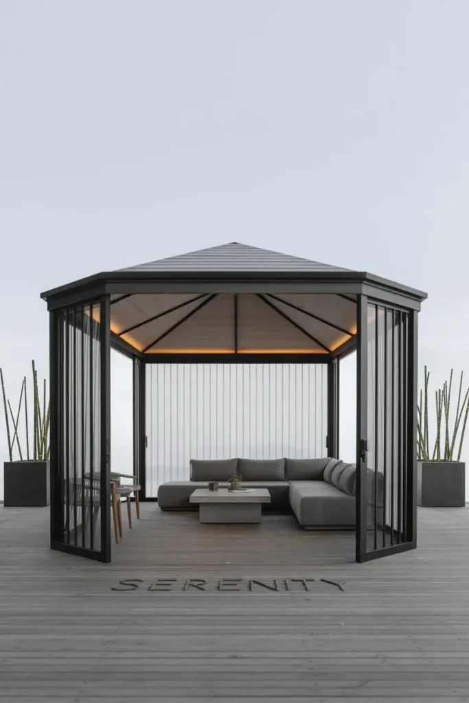 Modern Minimalist Gazebo Designs