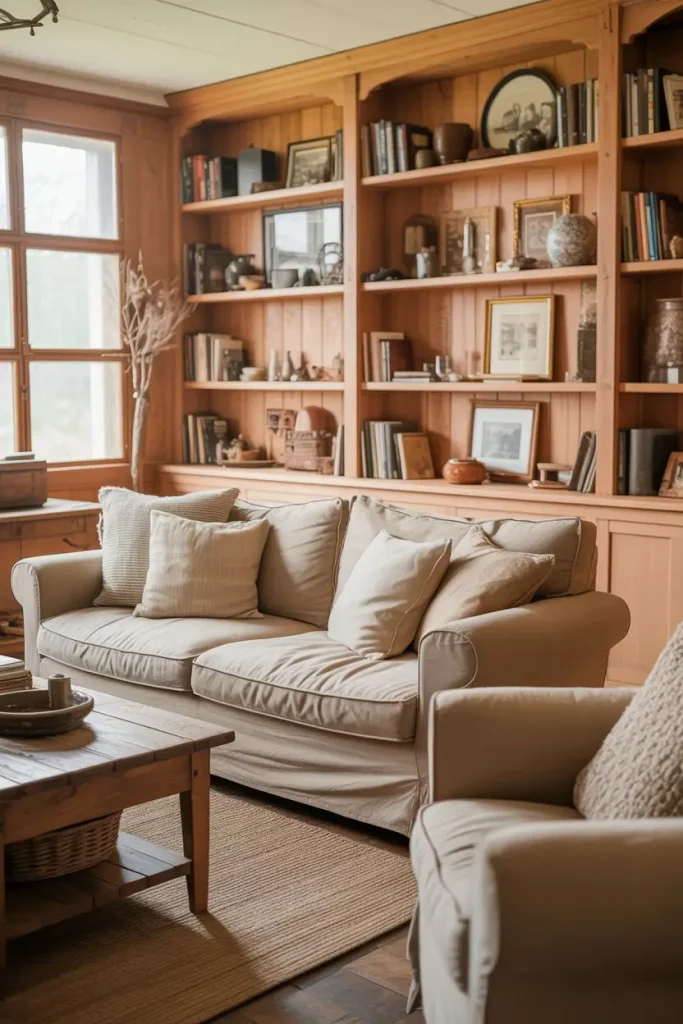Open Shelving and Display Spaces for Personality