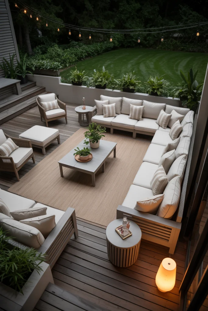 Outdoor Living Room Layout
