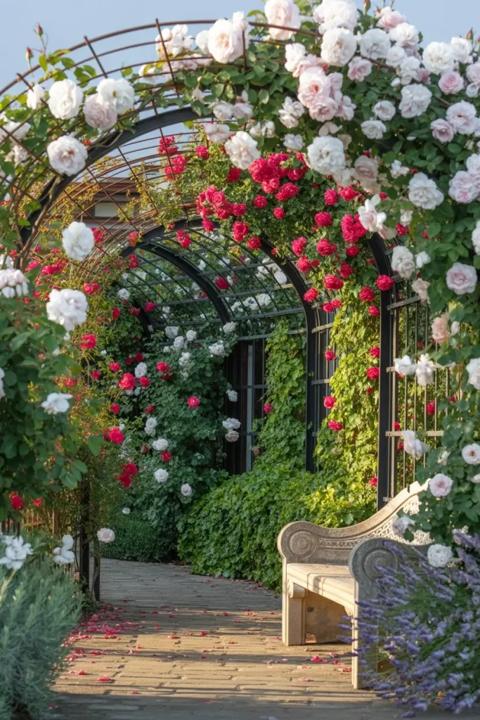 Rose Arches for Walkways