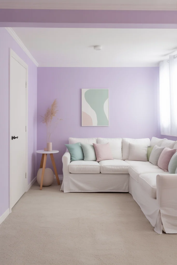 Soft Pastels for a Calming Space