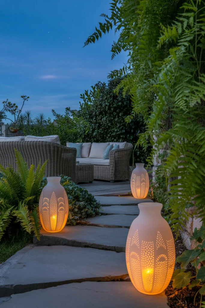 Solar Lights for Outdoor Vases