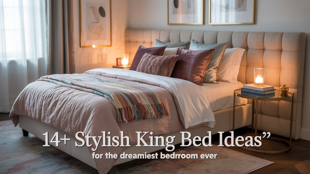 14+ Stylish King Bed Ideas for a Dreamy Bedroom