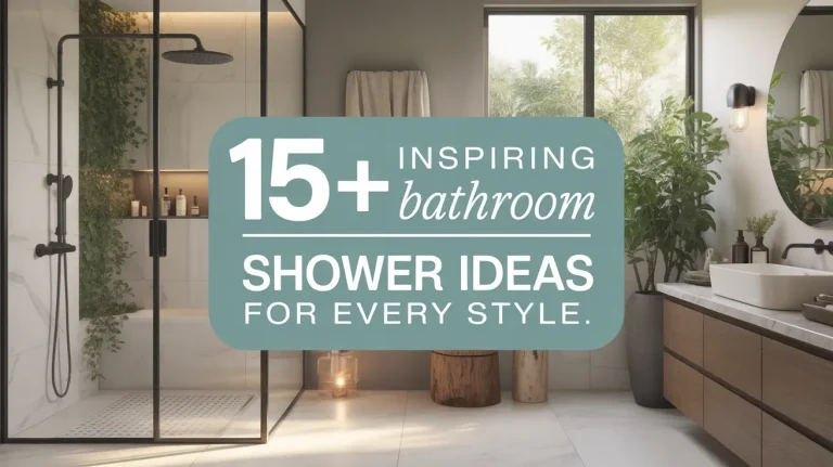 15+ Inspiring Bathroom Shower Ideas for Every Style