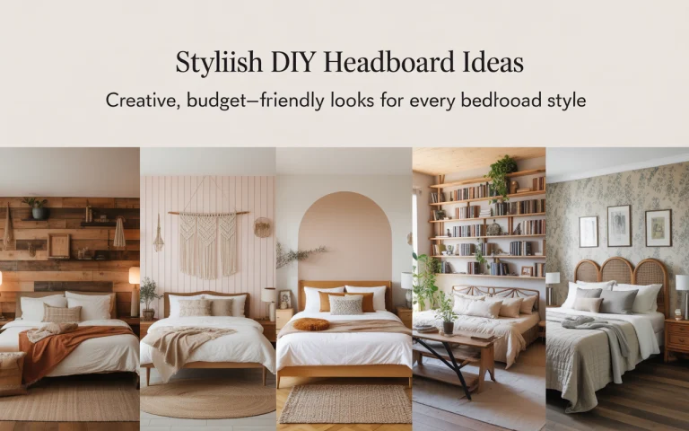 15+ Stylish DIY Headboard Ideas for Every Bedroom