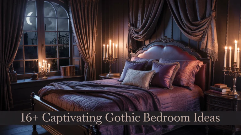 16+ Captivating Gothic Bedroom Ideas