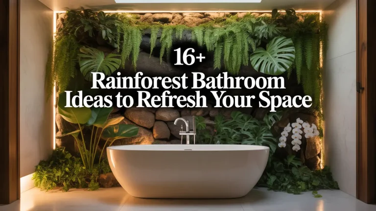 20+ Inspiring Rainforest Bathroom Ideas