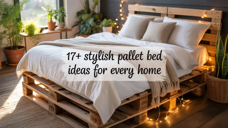 17+ Stylish Pallet Bed Ideas for Every Home