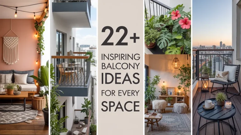 22+ Inspiring Balcony Ideas for Every Space