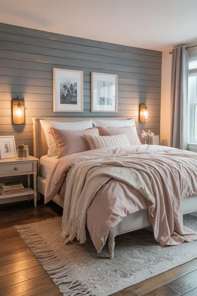 Add Grey Wood Paneling