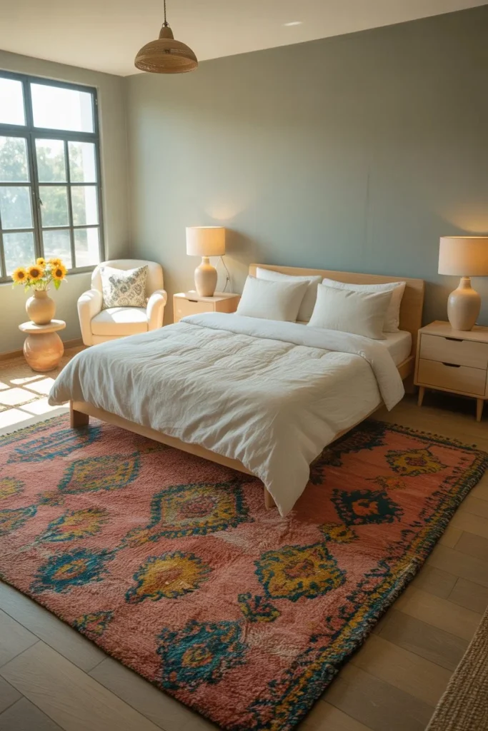 Add a Fun Rug for Personality