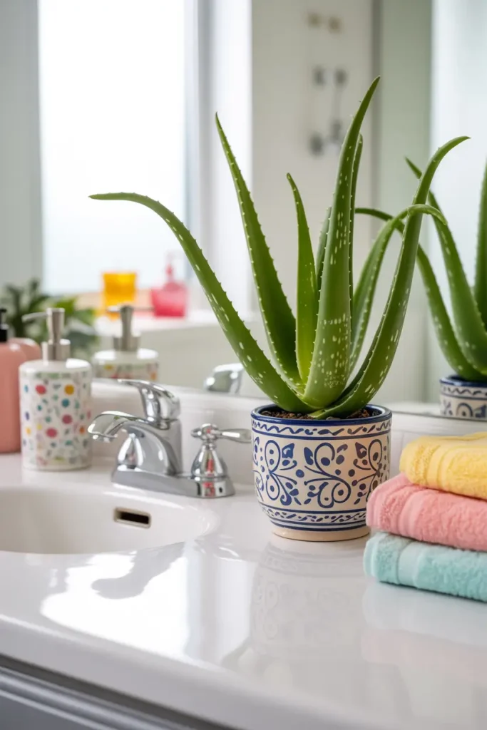 Aloe Vera by the Sink