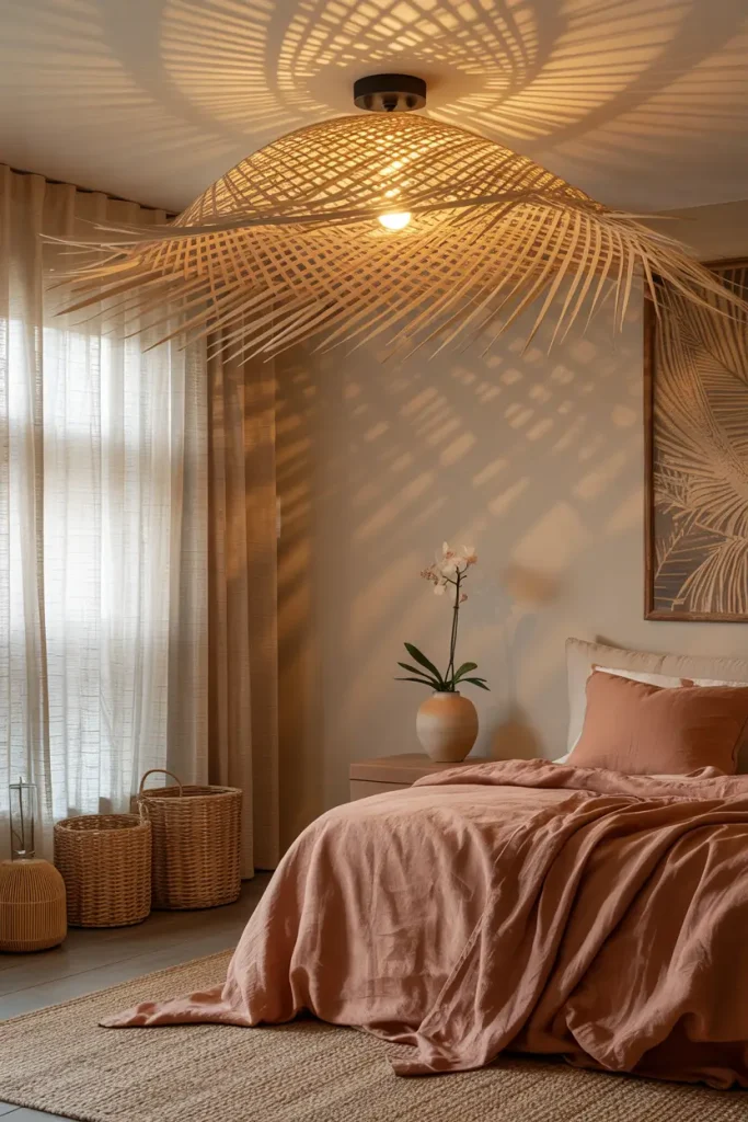 Bamboo Weave Lights