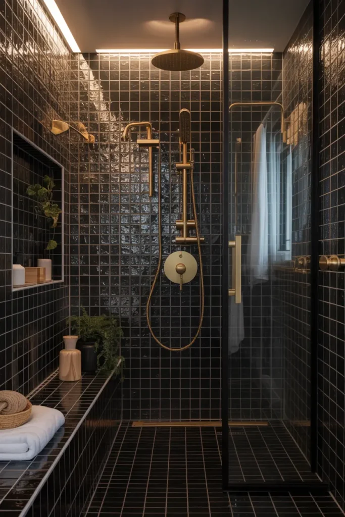 Black Tile for Drama and Sophistication