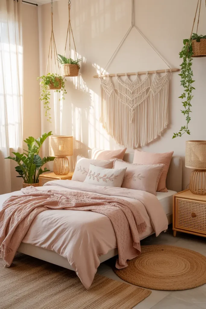 Boho-Inspired Pink Layers